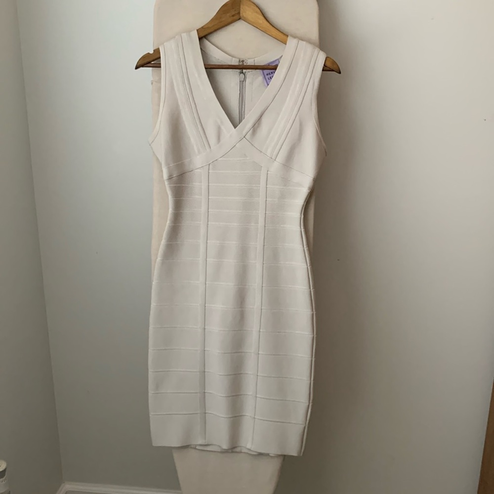 Herve Leger Moondust Bodycon Dress Size M